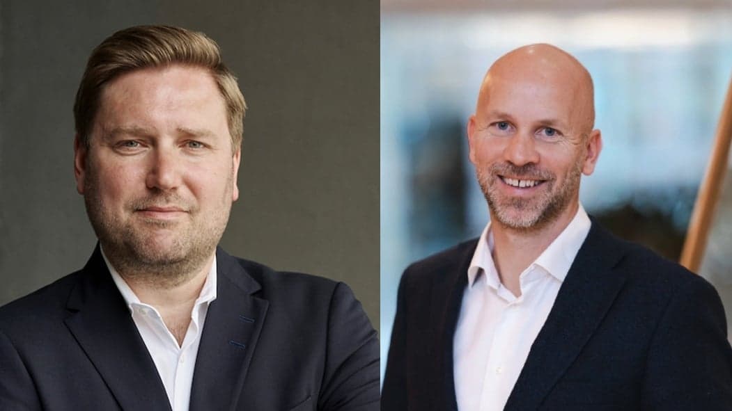 Fredrik Ekerhovd och Kennet Gvein, nya affärsområdeschefer på Knowit