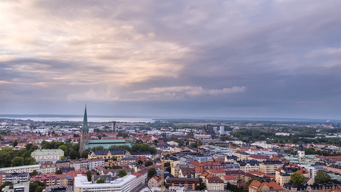 Utsikt ver Linköping