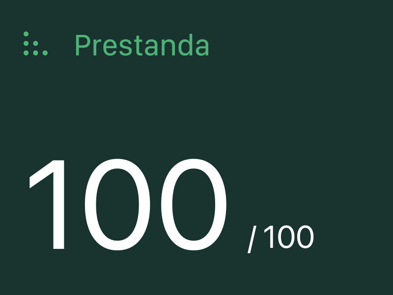 100 i prestanda