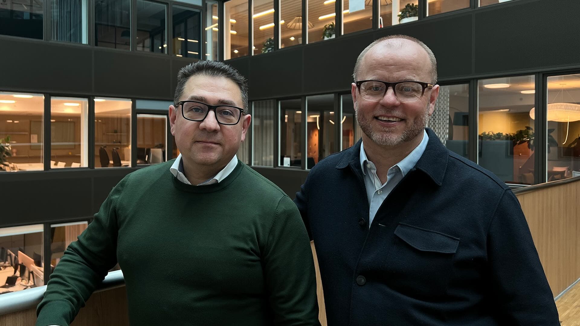 Jaime Rico och Andreas Nilsson, Knowit.