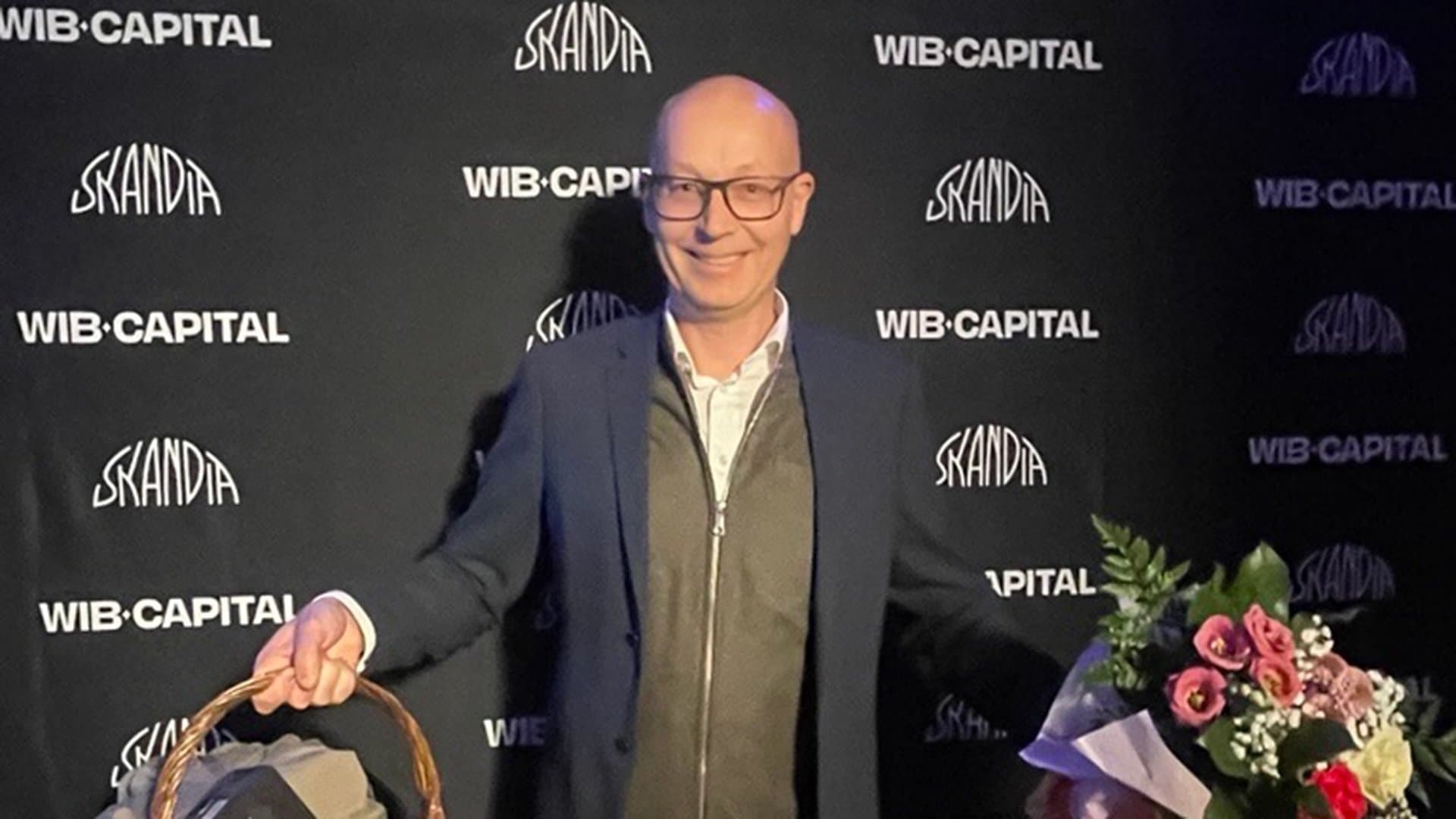 Per Wallentin på WiB galan.
